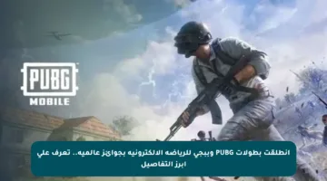 انطلقت بطولات PUBG وببجي للرياضة الإلكترونية بجوائز عالمية.. تعرف على أبرز التفاصيل